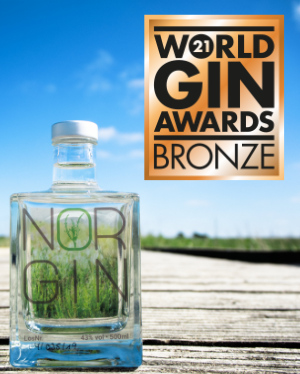 Bronze beim World Gin Award 2021