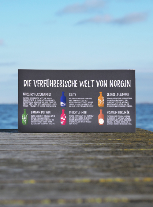 Gin-Probierbox set zum probieren oder für Gin-Tastings