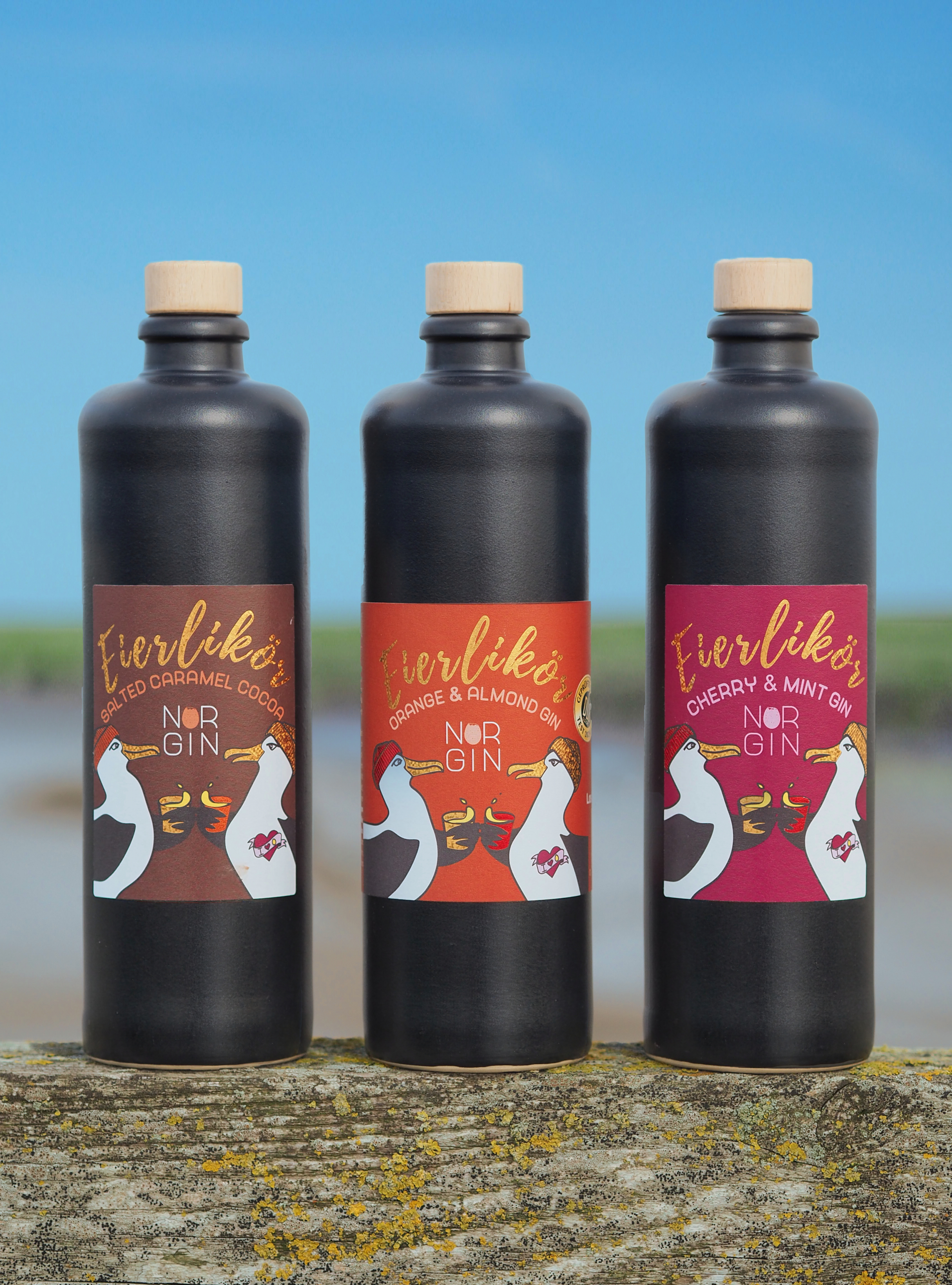 NORGIN Premium Eierlikör Spar-Trio (22,5%/16% Vol.) – Bild 2