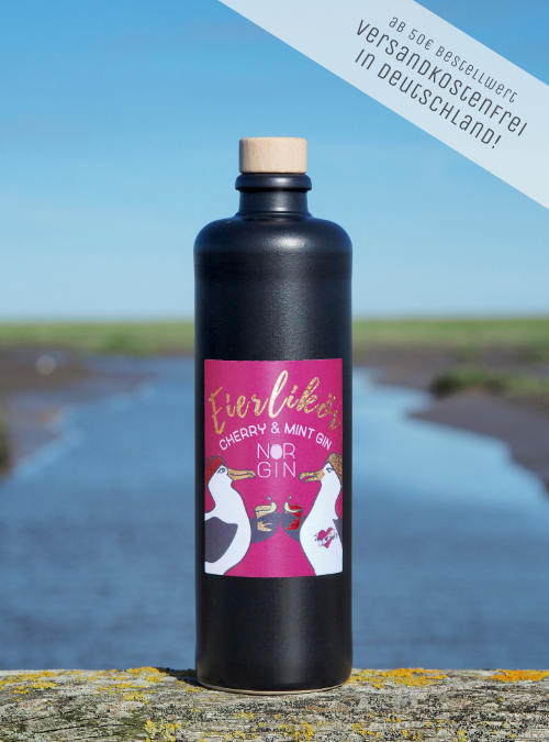 NORGIN Premium Eierlikör Cherry & Mint (22,5% Vol.)